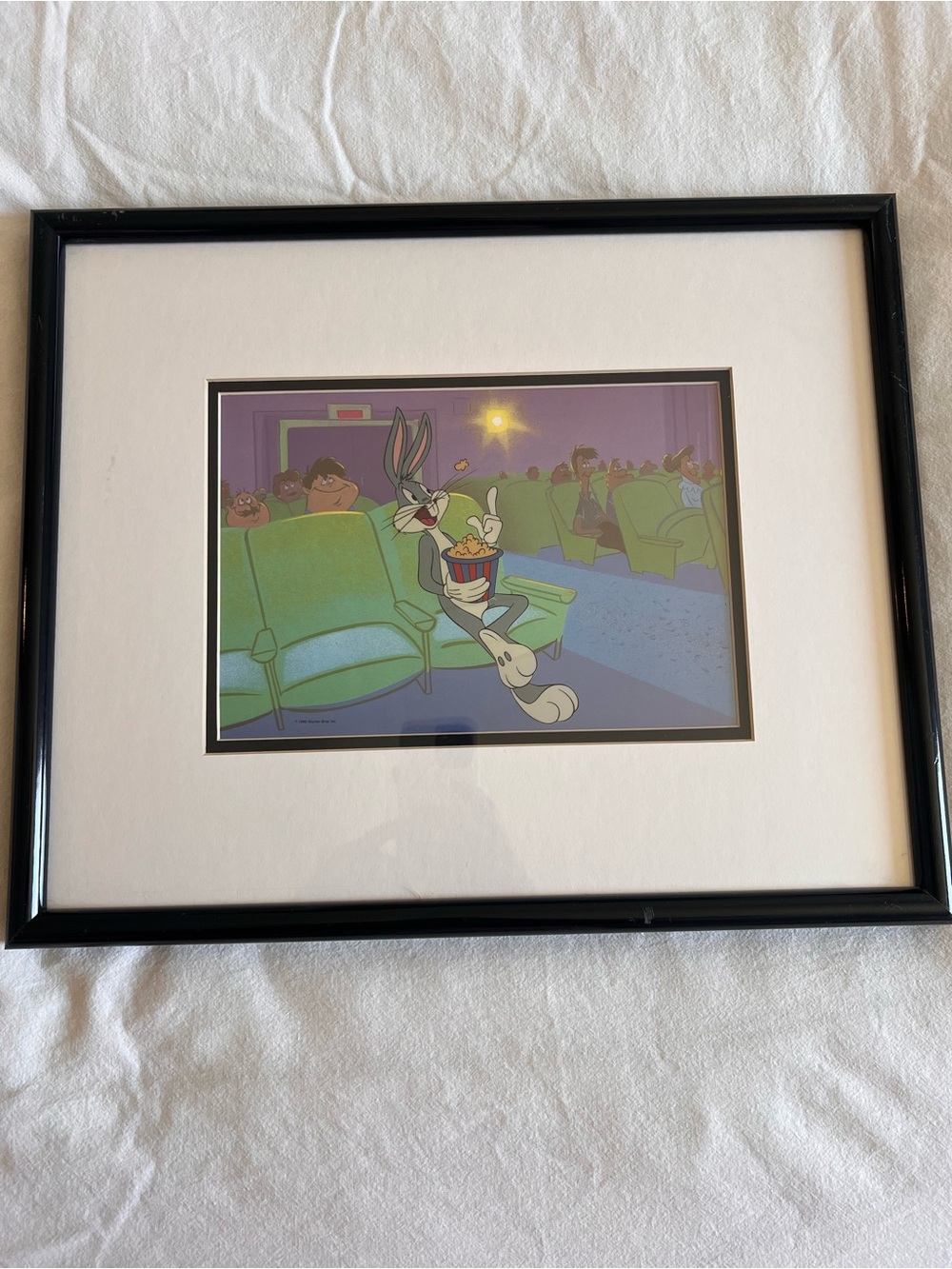 Disney limited edition Bugs Bunny Cinema Art Print frame